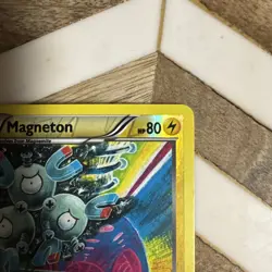 Magneton 53/162 - XY Breakthrough Reverse Pokemon Holo Foil Rare Nice! - Image 3