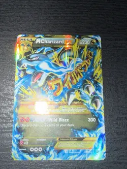 Pokemon M Charizard EX Full Art Mega Evolution Holo Flashfire Ultra Rare 69/106 - Image 2