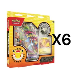 Pokemon TCG 2026 Pokemon Day Collection 6 BOX DISPLAY CASE Factory Sealed 6 ct - Image 1