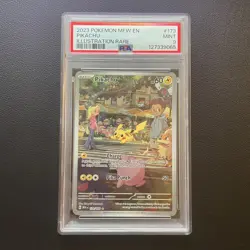 Pokemon TCG - SV3.5 151 - Illustration Rare Pikachu 173/165 - PSA 9 - Image 1