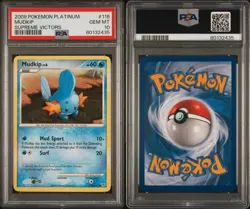 PSA 10 Mudkip Supreme Victors Platinum POP 9 #116 Pokemon 2009 Mint Rare - Image 3