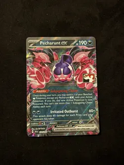 Pecharunt ex - 039/064 - Shrouded Fable - Play! Pokemon Stamped - Prize Pack - Image 1