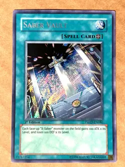 yugioh Saber Vault TSHD-EN086 1st Edition Secret Rare Near Mint - Image 1