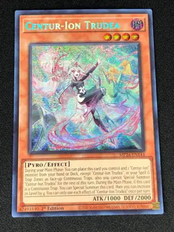 YUGIOH CENTUR-ION TRUDEA 1ST MP24-EN144 SECRET (NM) - Image 1