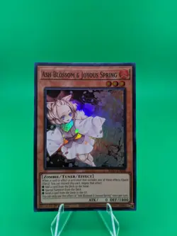 Yu-Gi-Oh! Ash Blossom & Joyous Spring RA01-EN008 Super Rare - Image 1