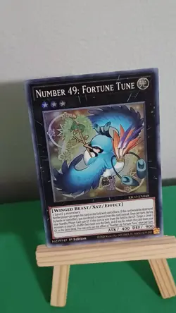 Yugioh Number 49: Fortune Tune KICO-EN048 Super Rare King's Court - Image 4