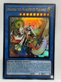 Arahime the Manifested Mikanko DUNE-EN032 Ultra Rare Holo 1st Edition YuGiOh - Image 1