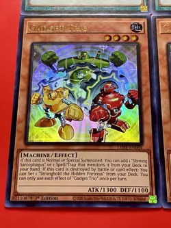 3x Gadget Trio + 3x Future Silence | Ultra Rares | 1st Edition | NM | YuGiOh! - Image 3