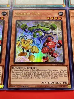 3x Gadget Trio + 3x Future Silence | Ultra Rares | 1st Edition | NM | YuGiOh! - Image 5