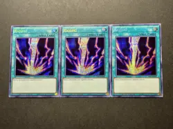3x Raigeki | TN19-EN010 | Prismatic Secret Rares | LP | 1st Edition | YuGiOh! - Image 1