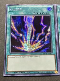 3x Raigeki | TN19-EN010 | Prismatic Secret Rares | LP | 1st Edition | YuGiOh! - Image 3