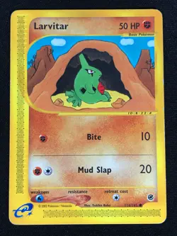 Pokemon Larvitar 116/165 Common (LP) - Image 1