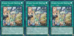 3x Runick Golden Droplet | TAMA-EN035 | SR | 1st Ed | NM | YuGiOh - Image 1