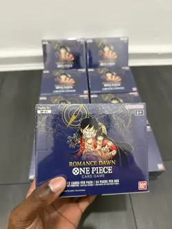 One Piece Card Game OP-01 Romance Dawn Booster Box English SEALED Brand New✔ - Image 1