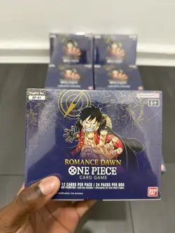 One Piece Card Game OP-01 Romance Dawn Booster Box English SEALED Brand New✔ - Image 2