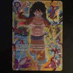 Bandai Monkey D. Luffy OP09-119 Secret Rare Foil Emperors in the New World Card - Image 1