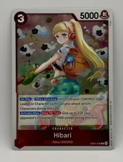 Hibari EB03-008 Extra Booster: One Piece Heroines Edition Foil - Image 1
