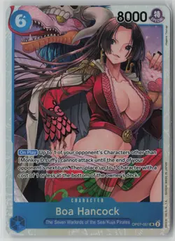 Boa Hancock (051) OP07-051 One Piece 500 Years in the Future Super Rare NM - Image 1
