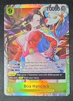 One Piece OP14 The Azure Sea’s Seven - Boa Hancock OP14-112 Super Rare ENGLISH - Image 1