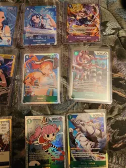 One Piece Tcg Lot Robin Gold Don, Alt arts, Secret Rares, Leaders And More - Image 4