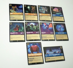 Disney Lorcana Theme Lot - The Black Cauldron Theme Lot of 10 Cards - Image 1