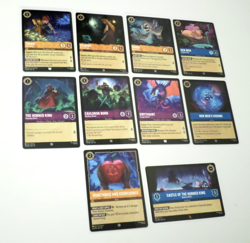 Disney Lorcana Theme Lot - The Black Cauldron Theme Lot of 10 Cards - Image 2