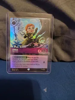 Disney Lorcana Winterspell Anna Little Sister Epic 209/204 NM/Mint - Image 1