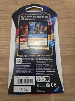 Disney Lorcana First Chapter Sleeved Booster Pack Sealed 1st Wave Original 2023 - Image 2