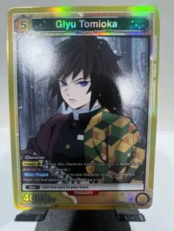 Union Arena - Giyu Tomioka UEO5ST/KMY-1-107 Demon Slayer Eng Foil 4000BP - Image 1