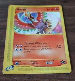 Ho-Oh 52/53 (WOTC Promo) Vintage Pokemon Card MP - Image 5