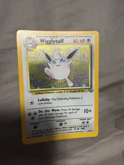 HOLO Wigglytuff - 19/130 Pokemon Card - Base Set 2 - Holo Rare - Image 1