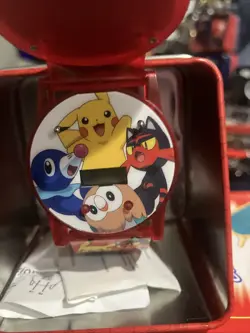 Lot of 5 Items - 3 - 23K Gold Plated Pokemon Trading Cards & 2 Pokemon Watch - Image 3