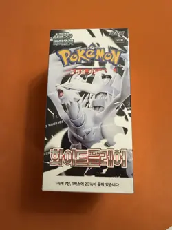 Pokemon Card White Flare SV11W NEW SEALED Korean Booster Box (x20 Packs) - Image 1