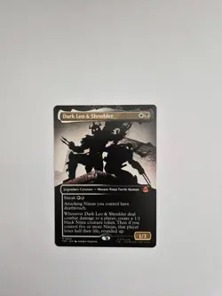 MTG: Teenage Mutant Ninja Turtles - Dark Leo & Shredder #220 - Mythic Borderless - Image 1
