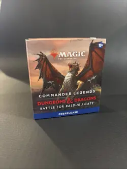 Magic The Gathering Commander Legends Battle For Baldur's Gate Prerelease Pack - Image 1