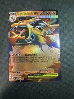 Pokemon TCG Mega Charizard Y EX 030 Black Star Promo Ascended Heroes NM - Image 1