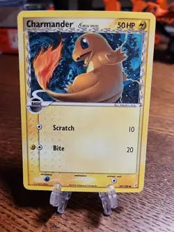 Charmander 49/100 Non-Holo Crystal Guardians MP 2006 Delta Species Pokemon TCG - Image 1