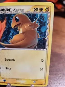 Charmander 49/100 Non-Holo Crystal Guardians MP 2006 Delta Species Pokemon TCG - Image 3