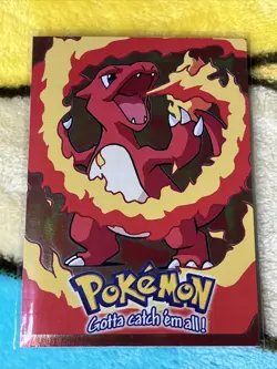 Charmeleon E5 1999 Topps Pokemon The Movie Edt Silver Foil First Print Excellent - Image 2