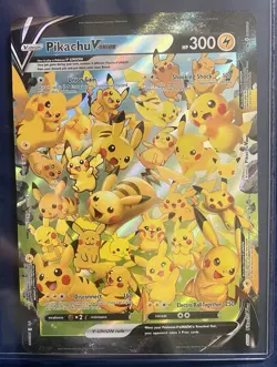 Pokemon Celebrations: JUMBO Pikachu V-UNION SWSH141 - Image 1