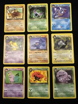 Pokemon TCG - Team Rocket 🚀 Complete Common & Uncommon - 11 Rares - NM - WOTC - Image 1