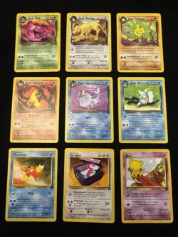 Pokemon TCG - Team Rocket 🚀 Complete Common & Uncommon - 11 Rares - NM - WOTC - Image 5