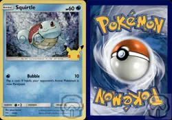 Squirtle 17/25 Holo McDonald's Collection 2021 Pokemon Holo NM/M - Image 2