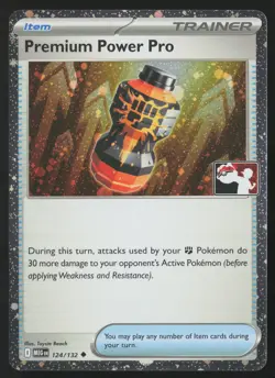 Pokemon Premium Power Pro 124/132 Prize Pack Series 8 Cosmo Holo Pack Fresh - NM - Image 1