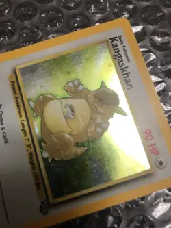 Kangaskhan 05/64 Jungle Holo Pokemon TCG Worn With Scratches - Image 3