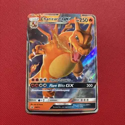 🔥Pokemon Sun & Moon Promos Charizard GX SM211 Black Star Promo Hidden Fates - Image 1