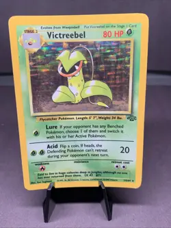 Pokemon TCG Victreebel #14/64 Jungle Unlimited Holo Rare 1999 WOTC VTG LP/MP - Image 1