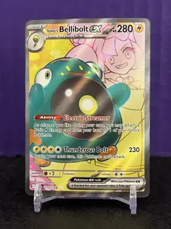 Ionos Bellibolt Ex 172/159 Pokemon Journey Together Ultra Rare NM/M - Image 1