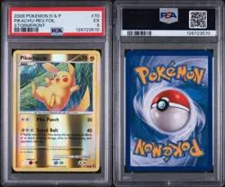 2008 Pokemon Diamond & Pearl Stormfront Pikachu Reverse Holo #70/100 - Image 3