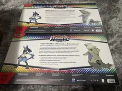 Pokemon Prismatic Evolutions Lucario Ex Tyranitar Ex Premium Collection Lot of 2 - Image 2